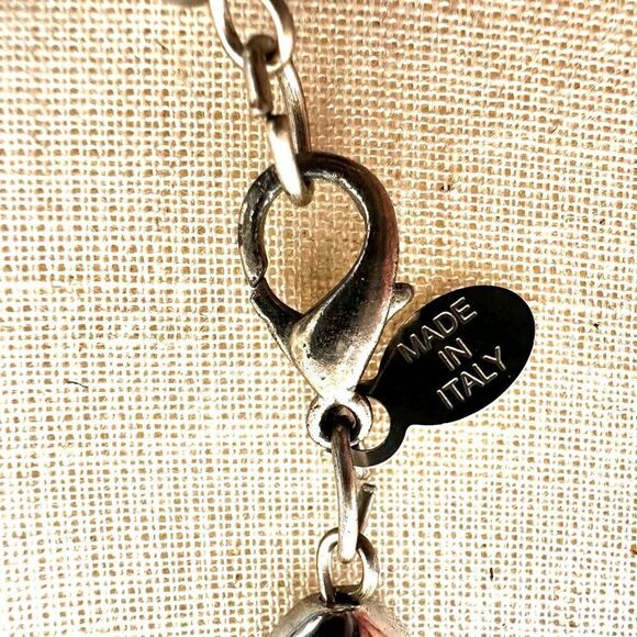 Neroleone blue and silver beaded multi strand necklace - Picture 11 of 11